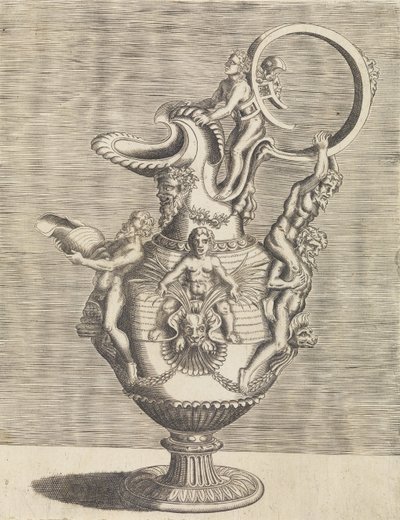 Ewer with Handle by Cornelis Floris Ii